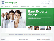 Tablet Screenshot of bankexperts.com